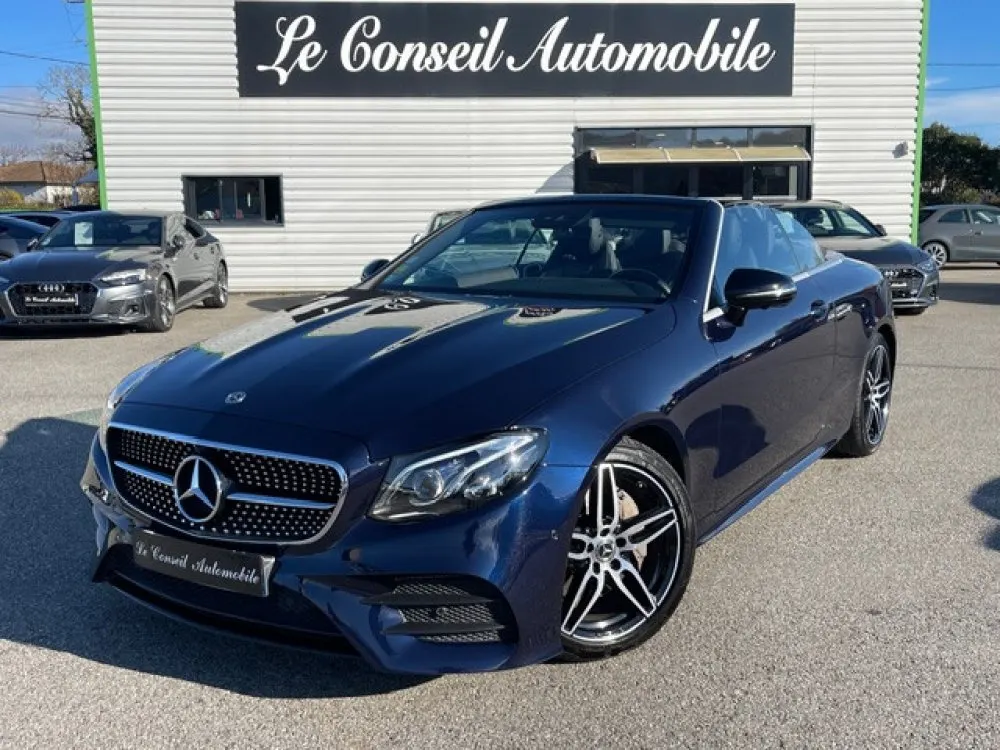 Mercedes Classe E Cabriolet 220 D 194CH AMG Line 9G-TRONIC, photo 1 sur 15